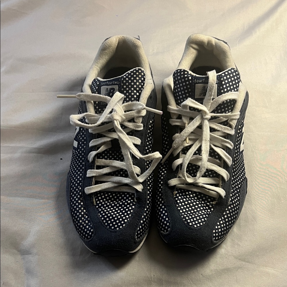 New Balance Navy and White Men's Sneakers